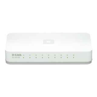 D-Link GO-SW-8E/E network switch Unmanaged Fast Ethernet (10/100) White