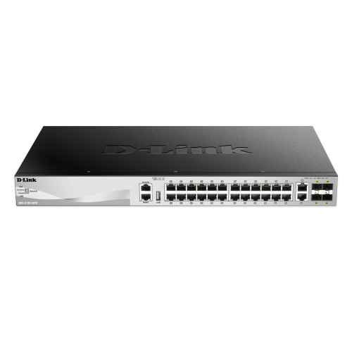 D-Link DGS-3130-30TS Managed L3 Gigabit Ethernet (10/100/1000) Black, Grey - Image 2