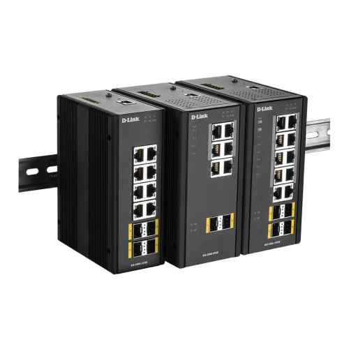 D-Link DIS?300G?8PSW Managed L2 Gigabit Ethernet (10/100/1000) Power over Ethernet (PoE) Black - Image 2