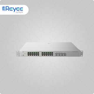 Ruijie Reyee RG-NBS5200-24GT4XS-P 24-port Gigabit Layer 2+ PoE Switch, 4 SFP+ Uplink