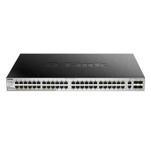 D-Link DGS-3130-54TS Managed L3 Gigabit Ethernet (10/100/1000) Black, Grey - Image 2