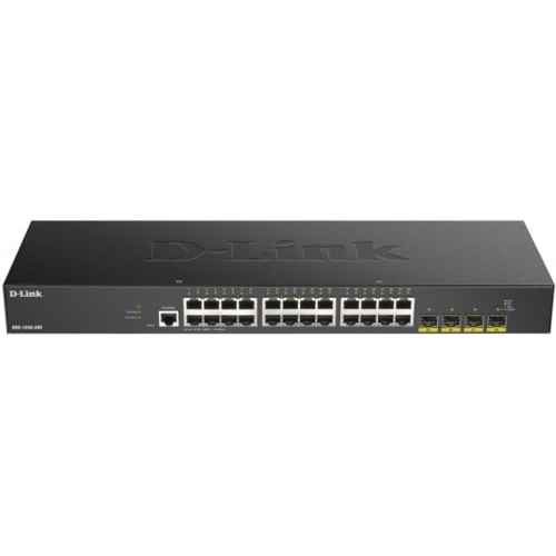 D-Link DGS-1250-28X/E 24-port Gigabit Smart Managed Switch with 4x 10G SFP+ ports