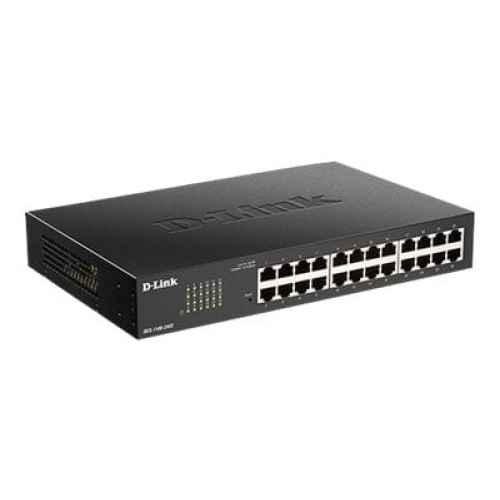 D-Link 24-Port Layer2 Smart Gigabit Switch24x 10/100/1000Mbit/s TP RJ-45 Port802.3x Flow - Switch - 1 Gbps (DGS-1100-24V2/E)