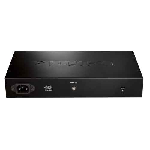 D-Link DGS-1016D/E network switch Unmanaged Black, Metallic - Image 3
