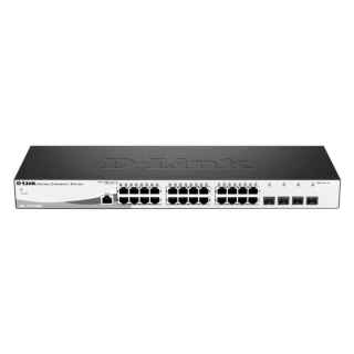 D-Link DGS-1210-28/ME network switch Managed L2 Gigabit Ethernet (10/100/1000) 1U Black