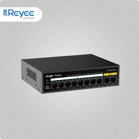 Ruijie Reyee RG-ES110F-P 10-Port 10/100 Mbps Unmanaged PoE Switch