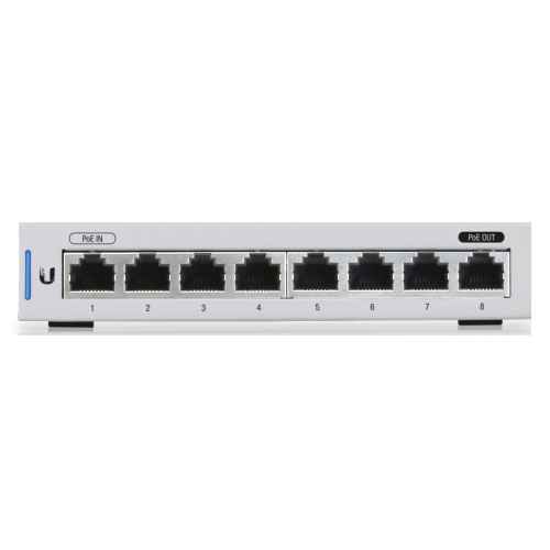 Ubiquiti US-8-5 Networks UniFi 5 x Switch
  8 Managed Gigabit Ethernet (10/100/1000) Power over Ethernet (PoE) Grey