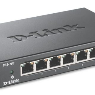 D-Link DGS-108 Black