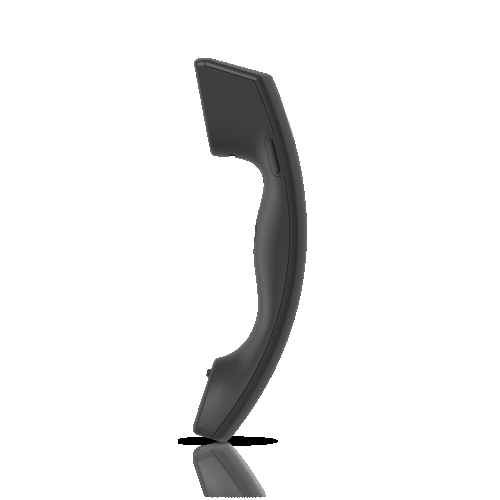 Ubiquiti UT-G3-Handset Analog telephone
  handset Black - Image 4