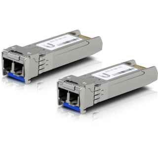 UbiQuiti UFiber SFP+ Single-Mode Fiber
  Module, 10 Gbps, 10km Distance, 2-pack (UACC-OM-SM-10G-D-2)