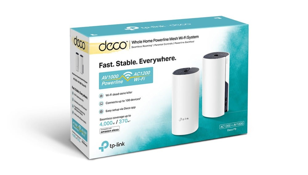 TP-Link Deco P9(2-pack) AC1200 Whole Home Hybrid Mesh Wi-Fi System %count(title) +254720548999 TP-Link Deco P9(2-pack) AC1200 Whole Home Hybrid Mesh Wi-Fi System - Image 2
