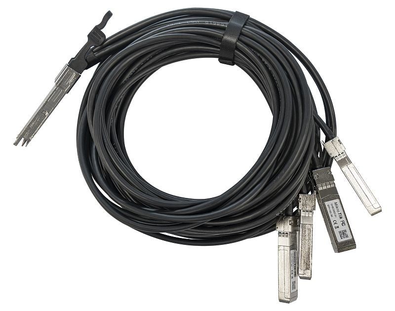 MikroTik 40 Gbps QSFP+ break-out cable to 4x10G SFP+ (Q+BC0003-S+) %count(title) +254720548999 MikroTik 40 Gbps QSFP+ break-out cable to 4x10G SFP+ (Q+BC0003-S+)