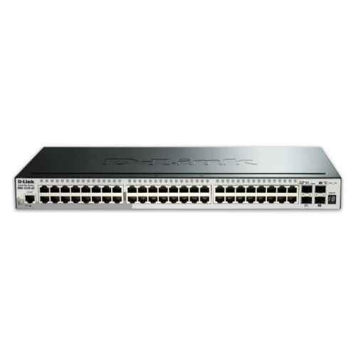 D-Link DGS-1510-52X network switch Managed L3 Gigabit Ethernet (10/100/1000) 1U Black