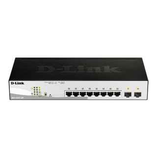 D-Link DGS-1210-10P/E 10-port 10/100/1000 Gigabit PoE Smart Switch including 2 Combo 1000BaseT/SFP