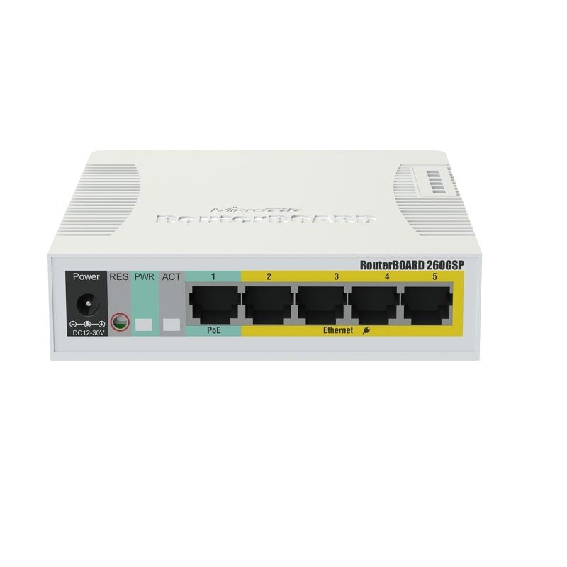 Mikrotik CSS106-1G-4P-1S Network Switch Gigabit Ethernet (10/100/1000) Power over Ethernet (PoE) White (CSS106-1G-4P-1S) %count(title) +254720548999 Mikrotik CSS106-1G-4P-1S Network Switch Gigabit Ethernet (10/100/1000) Power over Ethernet (PoE) White (CSS106-1G-4P-1S) - Image 3