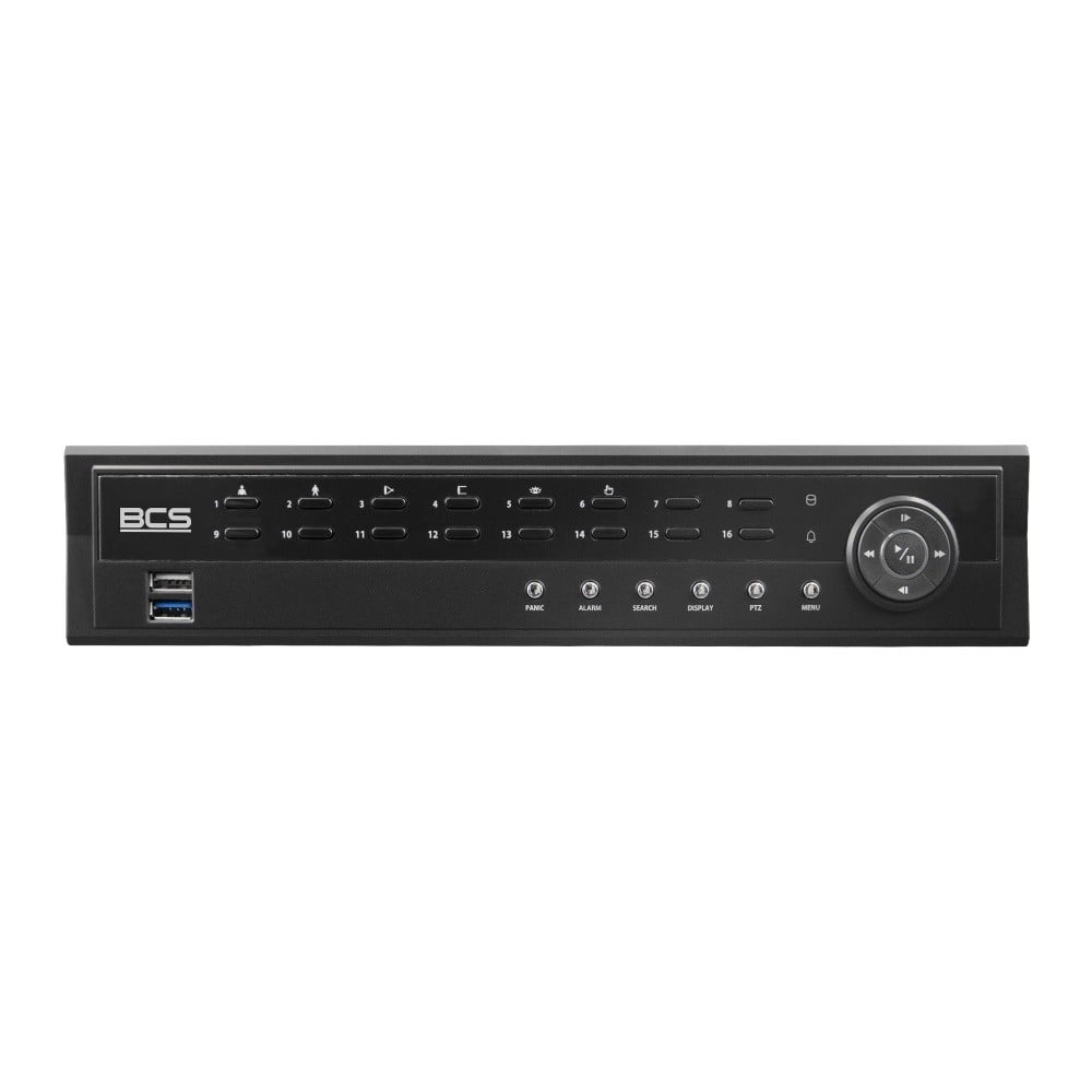 BCS BCS-U-NVR1602-A-4K-8P(6TB) 16-Channel
  IP Recorder with PoE and 6TB 12MP HDD
