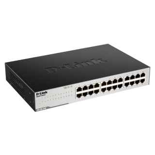 D-Link GO-SW-24G network switch Unmanaged Gigabit Ethernet (10/100/1000) Black