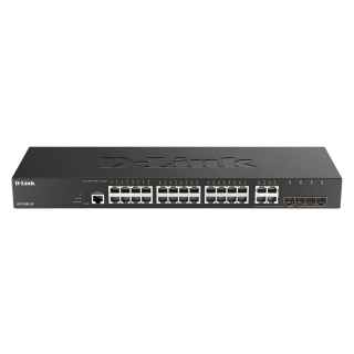 D-Link DGS-2000-28 network switch Managed L2/L3 Gigabit Ethernet (10/100/1000) 1U Black
