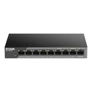 D-Link DSS-100E-9P - Unmanaged - Fast Ethernet (10/100) - Power over Ethernet (PoE) (DSS-100E-9P)