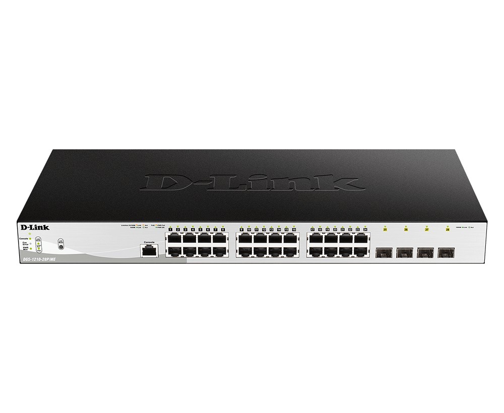 D-Link DGS-1210-28P/ME 24-PORT 10/100/1000BASE-T POE + 4-PORT 1 GBPS SFP PORTS METRO ET %count(title) +254720548999 D-Link DGS-1210-28P/ME 24-PORT 10/100/1000BASE-T POE + 4-PORT 1 GBPS SFP PORTS METRO ET