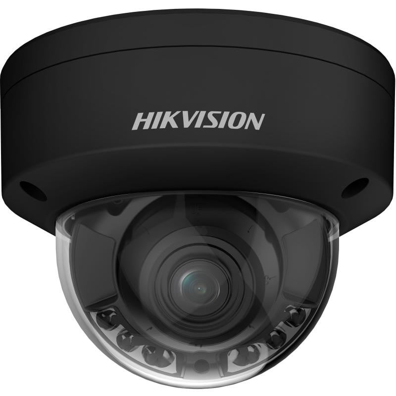 Hikvision
  DS-2CD2747G2HT-LIZS(2.8-12)/eF/BLK 4 MP Smart Hybrid Light with ColorVu
  Motorized Varifocal Dome Network Camera