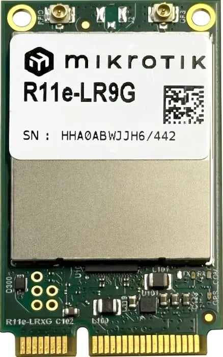 MikroTik R11e-LR9G, LoRa miniPCI-e card, 902-928 MHz %count(title) +254720548999 MikroTik R11e-LR9G, LoRa miniPCI-e card, 902-928 MHz