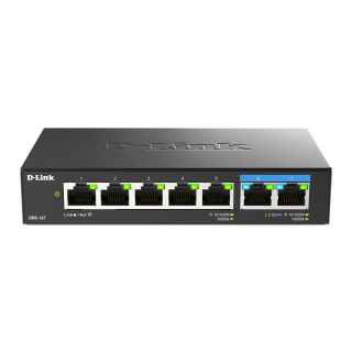 D-Link DMS-107/E network switch Unmanaged Gigabit Ethernet (10/100/1000) Black