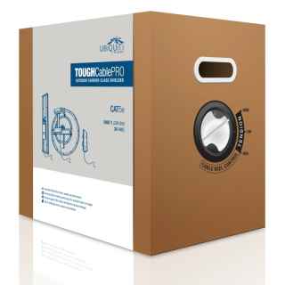 Ubiquiti Networks TC-PRO networking cable
  Black 304.8 m Cat5e (TC-PRO)