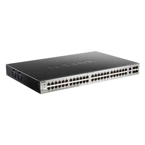 D-Link DGS-3130-54TS/E network switch Managed L3 Gigabit Ethernet (10/100/1000) Grey - Image 2