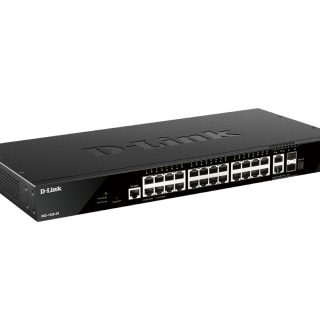 D-LINK DGS-1520-28/E 28-Port Smart Managed Gigabit Stack Switch 4x 10G