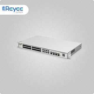 Ruijie Reyee RG-NBS3200-24SFP/8GT4XS 24-Port Gigabit SFP with 8 combo RJ45 ports Layer 2+ Managed Switch, 4 * 10G