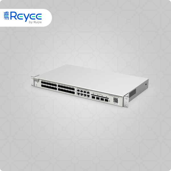 Ruijie Reyee RG-NBS3200-24SFP/8GT4XS 24-Port Gigabit SFP with 8 combo RJ45 ports Layer 2+ Managed Switch, 4 * 10G