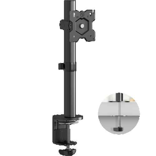 Desk Mount for Monitor 13"-34" max 18 lbs, Tilt-Swivel, with Rotation, Black D101E - Image 5