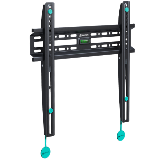 Fixed TV bracket for 32"-65" max 110 lbs, black FM2