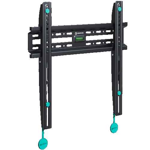 Fixed TV bracket for 32"-65" max 110 lbs, black FM2