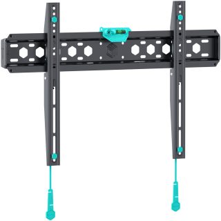 Fixed TV bracket for 43"-85" max 150 lbs, black FM6