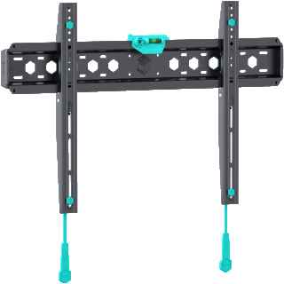 Fixed TV bracket for 43"-85" max 150 lbs, black FM6