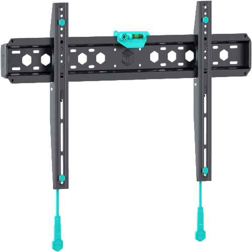 Fixed TV bracket for 43"-85" max 150 lbs, black FM6