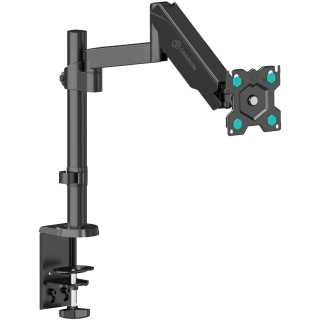 Desk Mount for Monitor 13"-34" max 18 lbs, Tilt-Swivel, with Rotation, Black G70