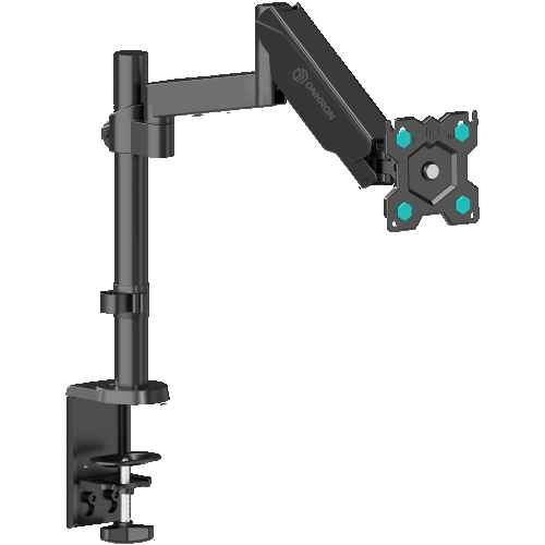 Desk Mount for Monitor 13"-34" max 18 lbs, Tilt-Swivel, with Rotation, Black G70