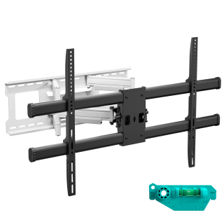 TV mount 42?-120? Tilting and Swiveling, white-black M10