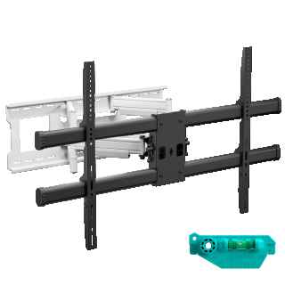 TV mount 42?-120? Tilting and Swiveling, white-black M10
