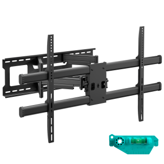 Full Motion Wall Mount 42"-120" max 220lbs, Black M10