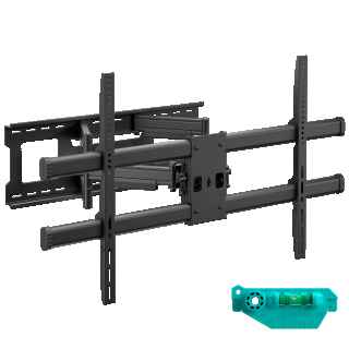 Full Motion Wall Mount 42"-120" max 220lbs, Black M10