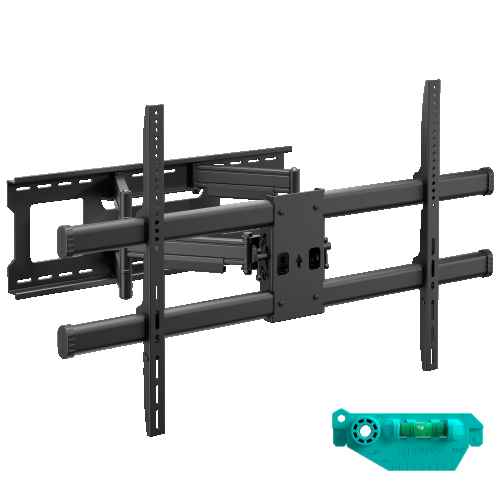 Full Motion Wall Mount 42"-120" max 220lbs, Black M10