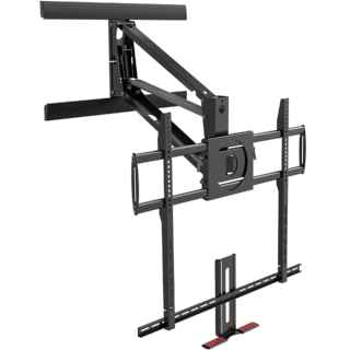 Wall Mount Above the Fireplace MM80 For TVs up to 100 inches in screen size.