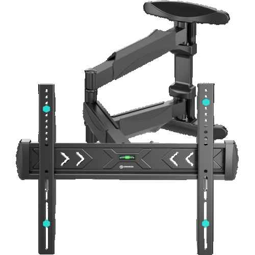 Tilting and swiveling TV bracket for 40"-75" max 77 lbs, black NP47 - Image 5