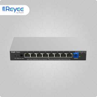 Ruijie Reyee RG-NBF2100S-8GT1SC-P 1G Layer 2 Cloud Managed PoE+ Switch