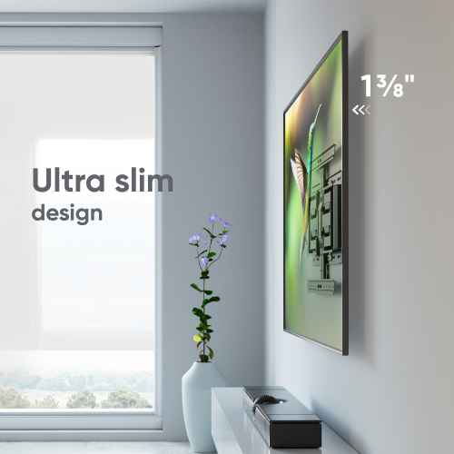 TV Mount 32"-90" tilting and swiveling, Black SM6-B - Image 2