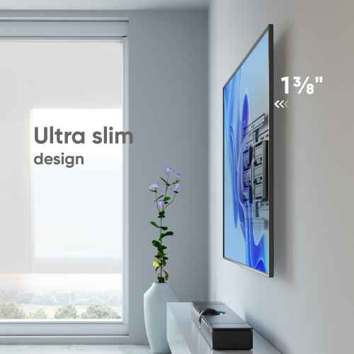 TV Mount 32"-90" tilting and swiveling, Black SM6L-B - Image 2